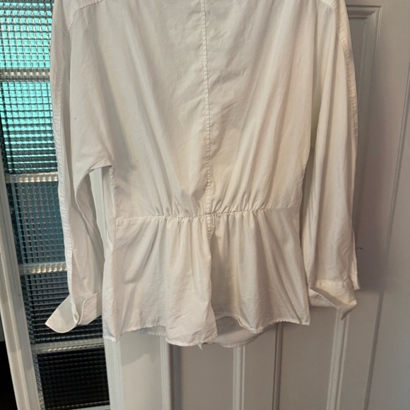 Vince Women’s Button Down Sculpted White Shirt Size Small Excellent! - Picture 4 of 11